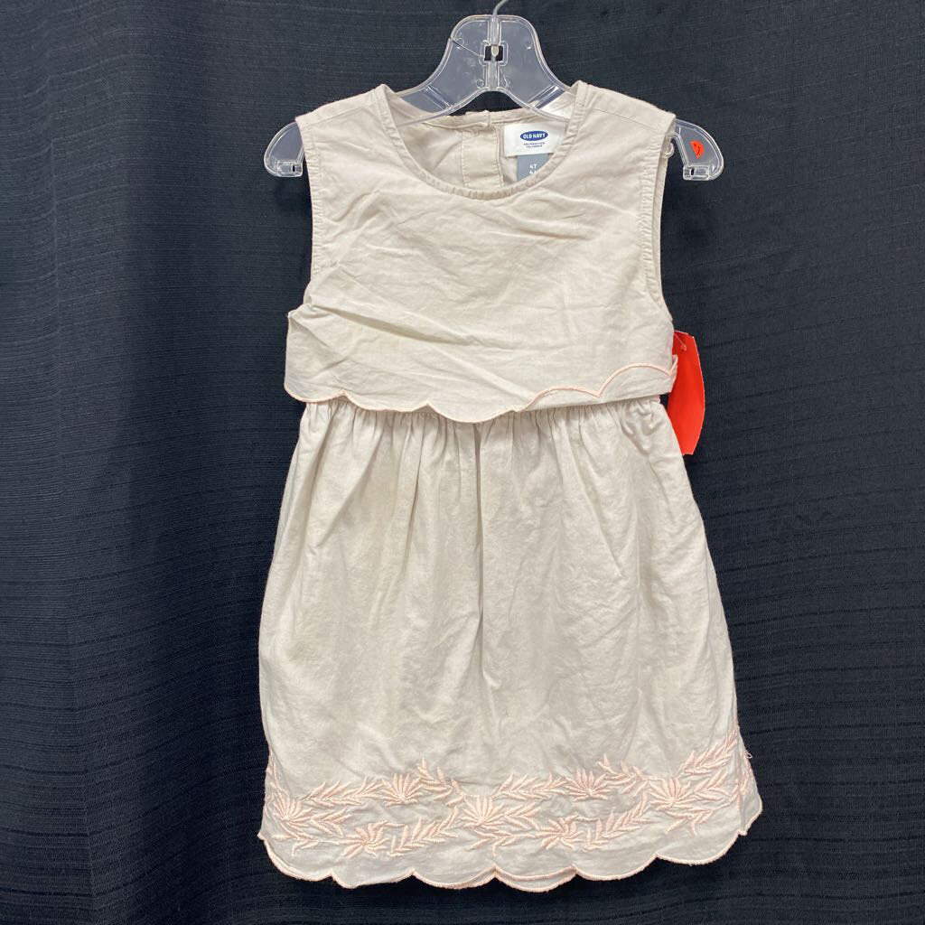 Pattern layered dress