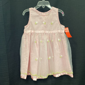 Flower layered dress
