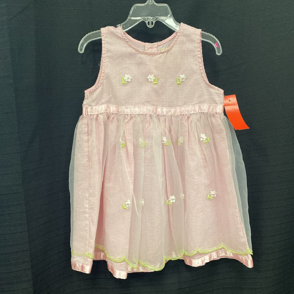 Flower layered dress