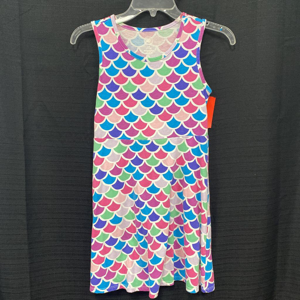 Mermaid scale dress