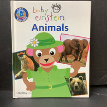 Load image into Gallery viewer, Animals (Baby Einstein Let&#39;s Explore) -character educational hardcover
