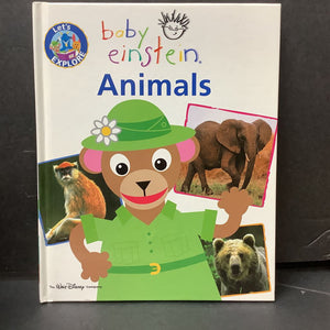 Animals (Baby Einstein Let's Explore) -character educational hardcover