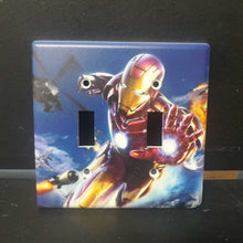 Load image into Gallery viewer, Iron Man Light Switch Cover
