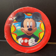 Load image into Gallery viewer, 8pk Mickey Birthday Plates (NEW)
