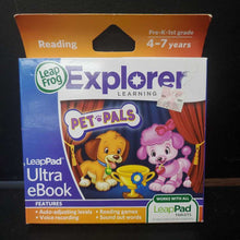 Load image into Gallery viewer, LeapPad Explorer &quot;Pet Pals&quot; Ultra E-Book (NEW)
