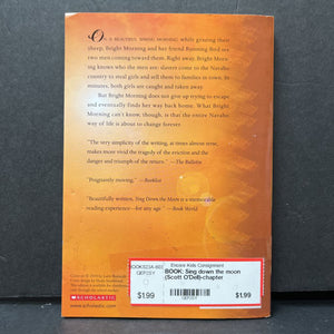 Sing down the moon (Scott O'Dell) -chapter paperback