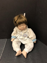 Load image into Gallery viewer, Porcelain Jamie Baby Doll 1991 Vintage Collectible (Danbury Mint)
