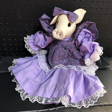 Load image into Gallery viewer, Pig in Floral Lace Dress
