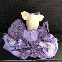 Load image into Gallery viewer, Pig in Floral Lace Dress
