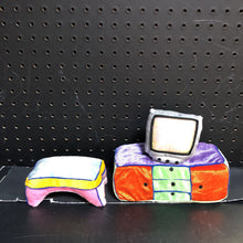 Load image into Gallery viewer, Plush Dresser w/Bench Chair for 13" Doll
