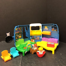 Load image into Gallery viewer, Songs &amp; Sounds RV Camper Bus w/Accessories Battery Operated
