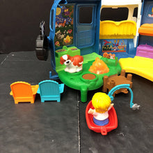 Load image into Gallery viewer, Songs &amp; Sounds RV Camper Bus w/Accessories Battery Operated
