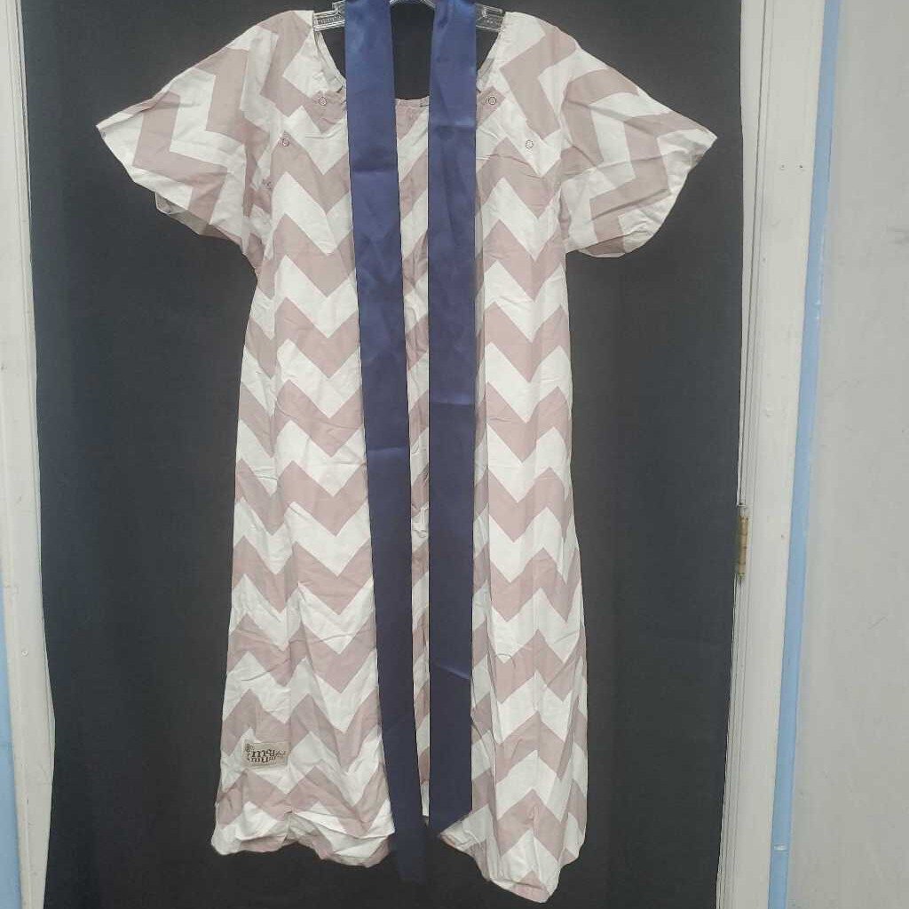 Labor & Delivery Chevron Hospital Gown (Mod Mum)