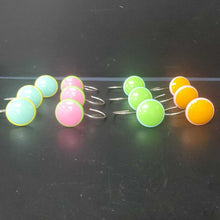 Load image into Gallery viewer, 12pk Circle Bathroom Shower Curtain Hooks
