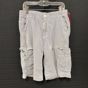 Striped Cargo Shorts