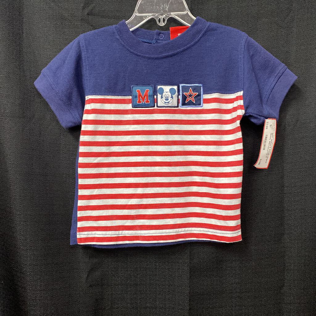 Striped Mickey Shirt