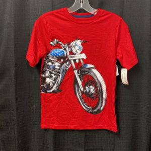 USA Motorcycle Shirt (NEW) (Celebrate Patriotic)