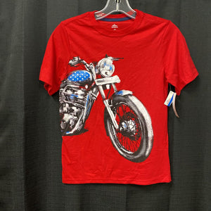 USA Motorcycle Shirt (NEW) (Celebrate Patriotic)