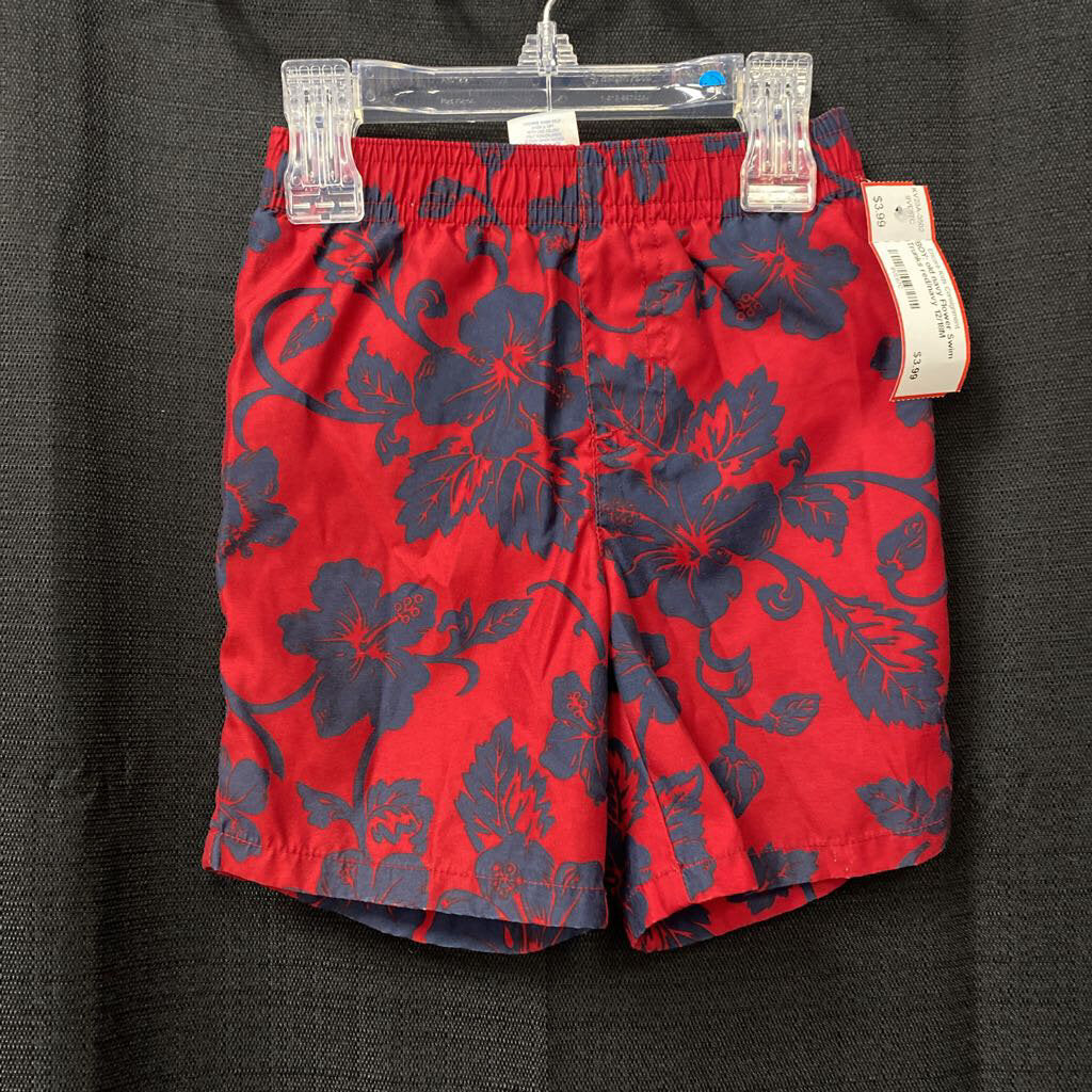 Flower Swim Trunks