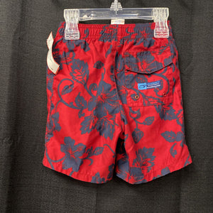 Flower Swim Trunks
