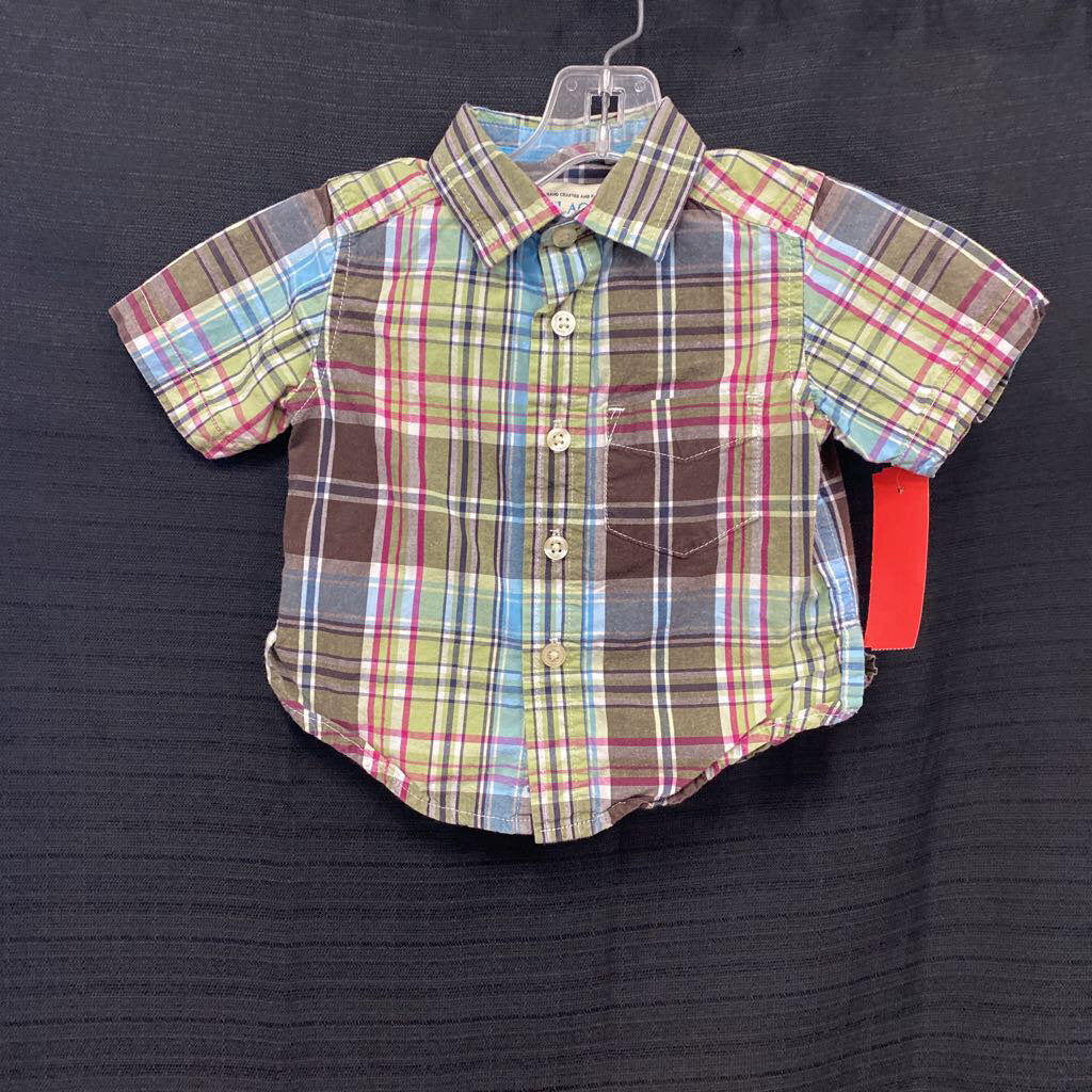 Plaid Button Down Shirt