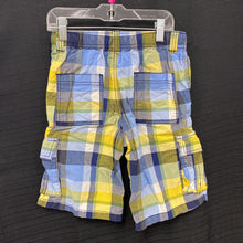 Load image into Gallery viewer, Plaid Cargo Shorts
