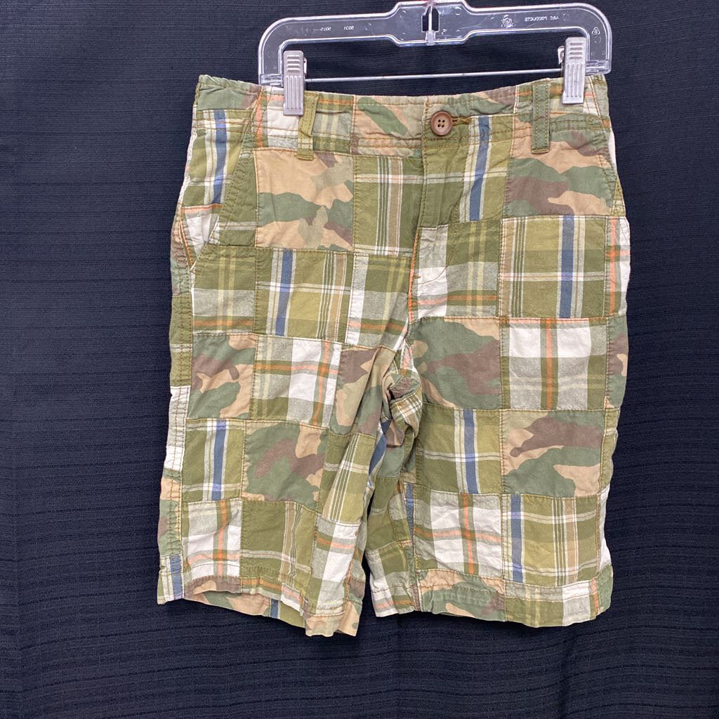 Plaid Camo Shorts