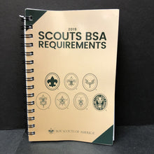 Load image into Gallery viewer, 2019 Scouts BSA Requirements -paperback scout
