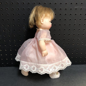 "Sweet Baby" Baby Doll in Dress 1965 Vintage Collectible