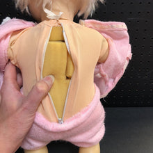 Load image into Gallery viewer, Baby Doll in Bear Outfit (Jesmar)battery operated
