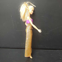Load image into Gallery viewer, Doll in Sparkly Checkered Dress
