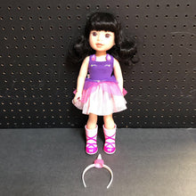 Load image into Gallery viewer, Wellie Wishers Emerson Doll in Dress &amp; Shoes
