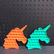 Load image into Gallery viewer, 2pk Unicorn Sensory Pop-Its
