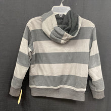 Load image into Gallery viewer, Striped Zip Up Jacket
