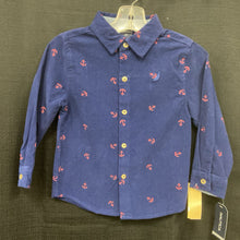 Load image into Gallery viewer, Corduroy Anchor Shirt (NEW)
