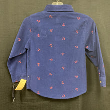 Load image into Gallery viewer, Corduroy Anchor Shirt (NEW)
