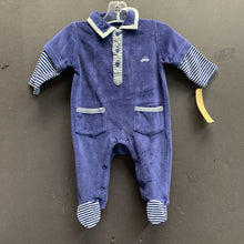 Load image into Gallery viewer, Striped Car Outfit (Rock a Bye Baby Boutique)
