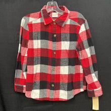 Load image into Gallery viewer, Plaid Button Down Shirt
