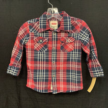 Load image into Gallery viewer, Plaid Button Down Shirt
