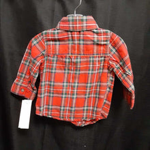 Load image into Gallery viewer, Plaid Button Down Shirt
