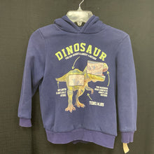 Load image into Gallery viewer, Dinosaur Hooded Sweatshirt
