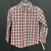 Load image into Gallery viewer, Plaid Button Down Shirt
