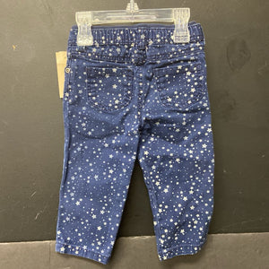 Denim Star Pants