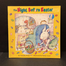Load image into Gallery viewer, The Night Before Easter (Natasha Wing) (Season: Spring, Holiday: Easter) -holiday paperback
