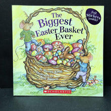Load image into Gallery viewer, The Biggest Easter Basket Ever (Steven Kroll) (Season: Spring, Holiday) -paperback
