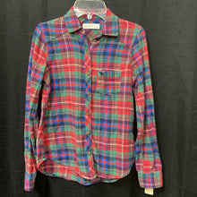 Load image into Gallery viewer, Plaid Button Down Shirt
