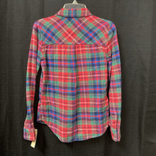 Load image into Gallery viewer, Plaid Button Down Shirt
