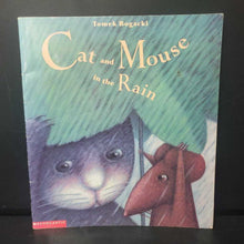 Load image into Gallery viewer, Cat and Mouse in the Rain (Tomek Bogacki) -paperback
