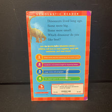 Load image into Gallery viewer, Dinosaurs (Scholastic Level 2) -reader
