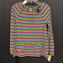 Load image into Gallery viewer, Striped Top w/Pockets
